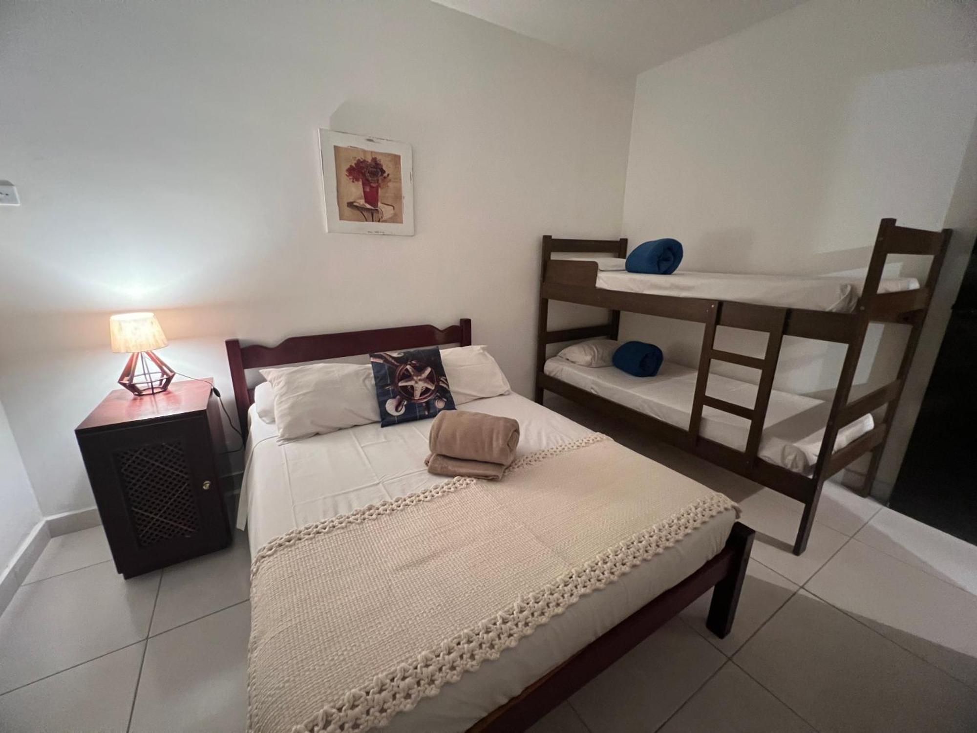 Apartamento 100 Mts Da Praia Guaruja Luaran gambar